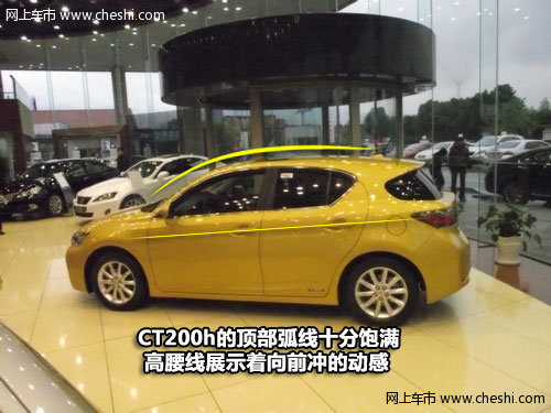 CT200h侧身线条