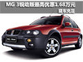 MG 3銳動版最高優(yōu)惠1.68萬元 現(xiàn)車充足