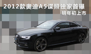 2012款 奥迪A5谍照独家首曝 明年初上市