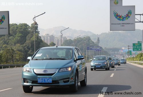 触电新能源 百位市民欢乐体验e6先行者