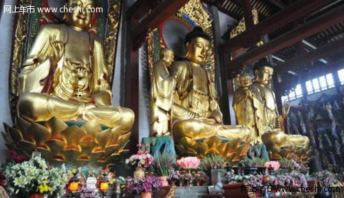 南华寺内佛像金身