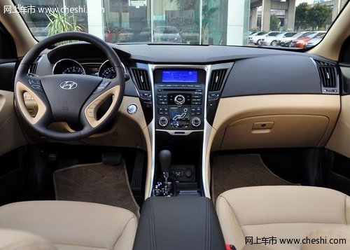 第八代索纳塔 中控台整体