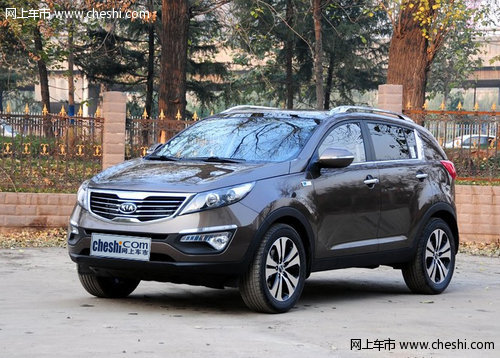 鄂尔多斯祥达东风悦达起亚智跑 左侧45度视角