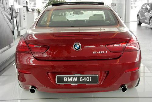宝马BMW 640i双门轿跑专营店实拍