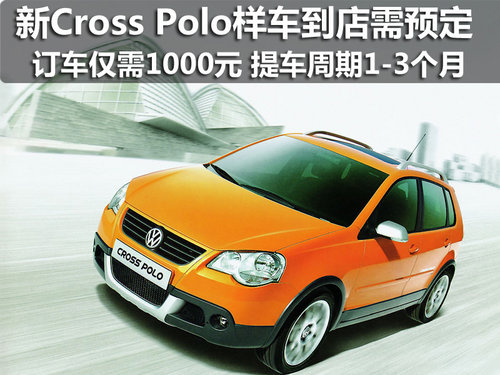 云南英茂商务有限公司 上海大众全新cross polo