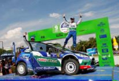 索伯格测速赛胜出 福特赢得WRC墨西哥站