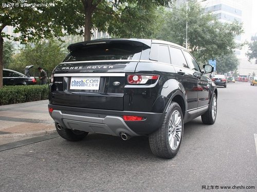 原装路虎揽胜极光  天津黑色现车仅59万