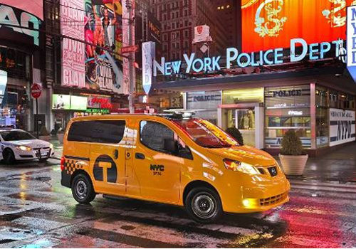 NISSAN  NV200 未来出租车纽约车展亮相