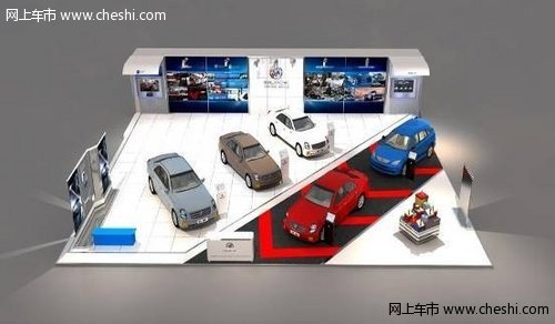 2012别克3D汽车公园九江白水湖车展亮相