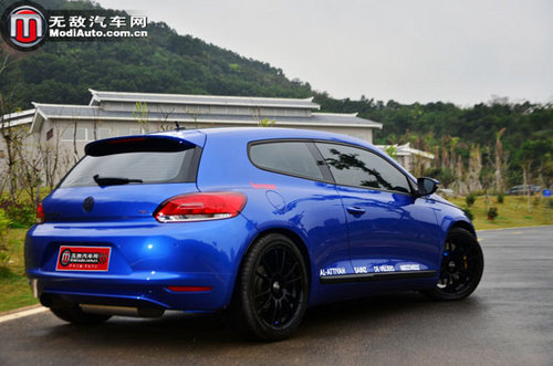 同城德比，轻改Scirocco2.0T＆1.4双增压