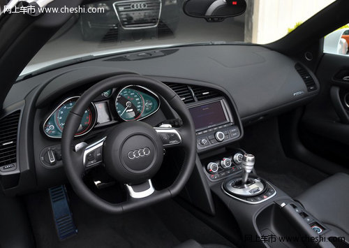 新款奥迪R8超级跑车 天津白色现车抵港