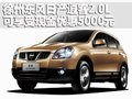 徐州日產逍客2.0L可享受現(xiàn)金優(yōu)惠5000元
