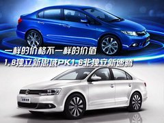 相同价格不同价值  新思域与新速腾大PK
