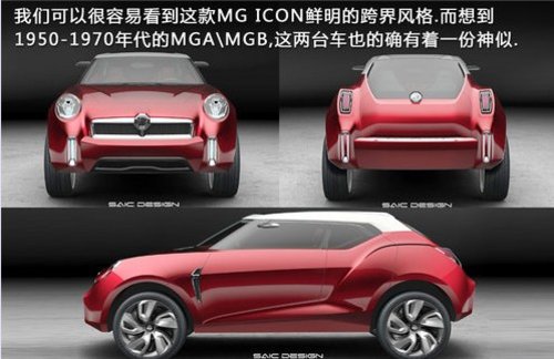 上海汽车MG将产小SUV 外形似MINI越野车