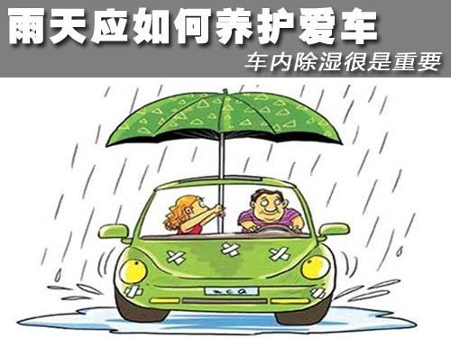 雨天应如何养护爱车 车内除湿很是重要