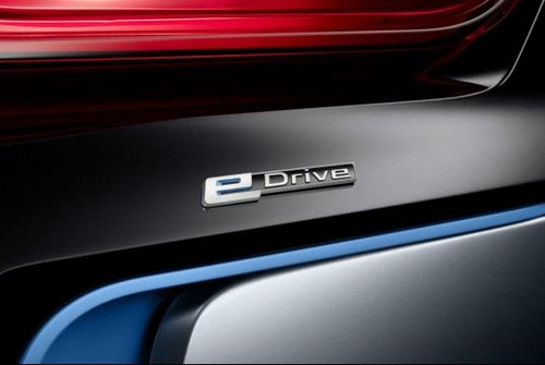 BMW i8概念车BMW eDrive新标识亮相北京