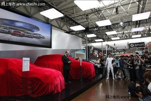 青岛三合奔驰携全新ML350 青岛车展首发