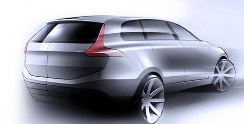 2015沃尔沃XC90效果图 未来开发5款车型