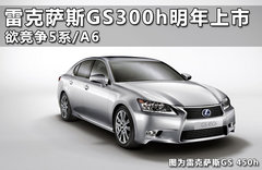 雷克萨斯GS300h明年上市 欲竞争5系/A6