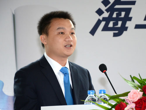 海马汽车聘服务改善大使 华西区区域经理王广才致辞
