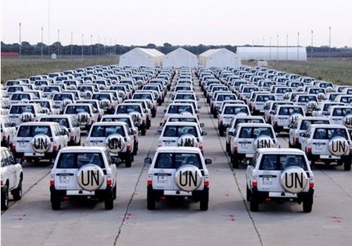 联合国维和部队用车 军用越野途乐解析