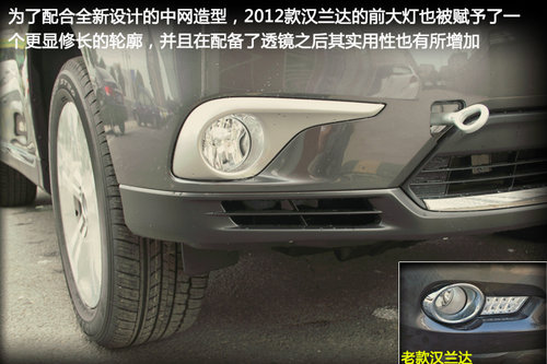 小改款车型 2012款汉兰达赣州到店实拍