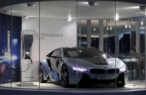 BMW奥运展馆在伦敦奥运公园揭幕