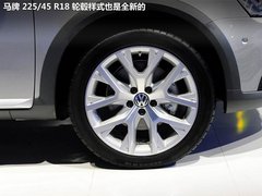 配备四驱系统 迈腾Alltrack版车展实拍
