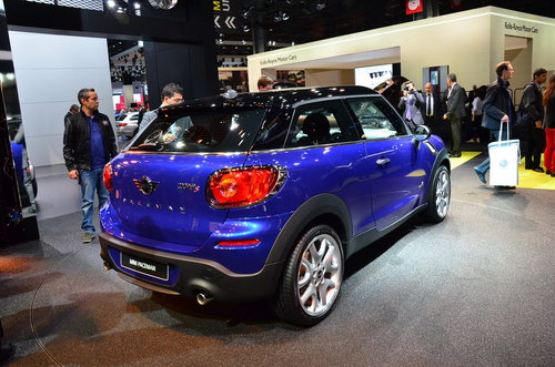 车市巴黎车展实拍 全新款MINI PACEMAN