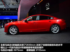 配置高/外观更运动 新马自达6实拍解析