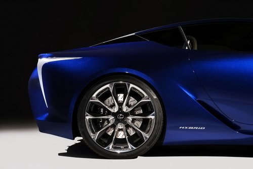 雷克萨斯LF-LC蓝色混动概念车 澳洲亮相