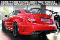 红色性能猛兽 奔驰C63 AMG双门轿跑实拍