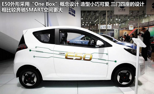 三门四座纯电动 荣威E50于11月5日发布