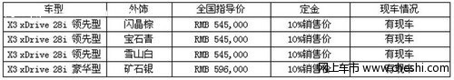 湖州宝马 湖州骏宝行宝马X3