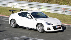 新斯巴鲁BRZ STi无伪谍照 或将明年发布