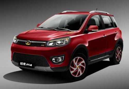 哈弗M4春節(jié)版官圖發(fā)布 將廣州車展亮相