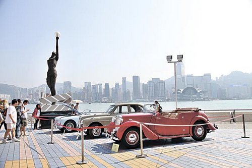 香港MG老爷车十周年巡礼重温古典车风采