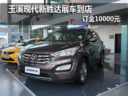 玉溪現(xiàn)代新勝達(dá)展車到店 訂金10000元