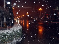 今冬第一场大雪   掩没了地面也掩埋了文明