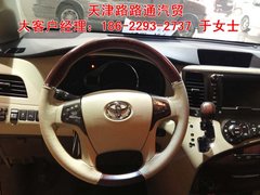 丰田塞纳3.5L四驱版  2013款白色销售中