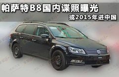帕萨特B8国内谍照曝光 或2015年进中国