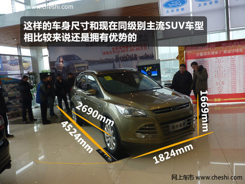 都市紧凑型SUV 平顶山福特翼虎到店实拍