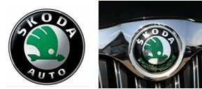 从斯柯达logo演变史 来看Rapid新车标