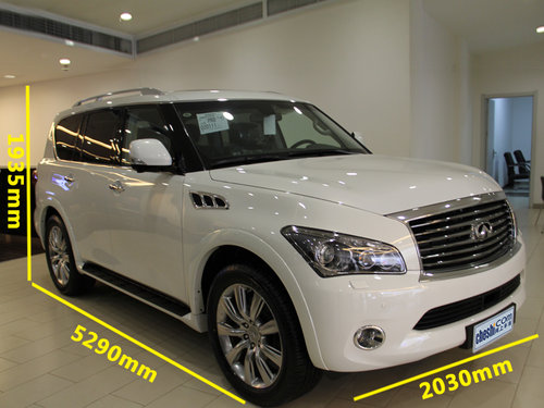 豪華的全尺寸SUV 實拍英菲尼迪QX56車型