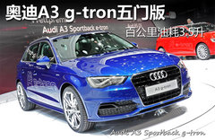奥迪A3 g-tron五门版 百公里油耗3.5升