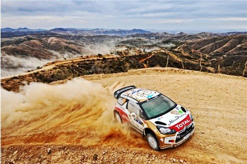 雪铁龙DS3 WRC 荣登WRC墨西哥站领奖台
