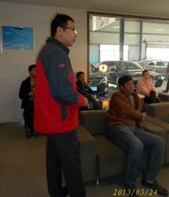 保定上海大众聚合店 3月爱车讲堂落幕