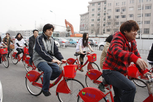 天津天宝低碳骑行 在路上公益活动落幕