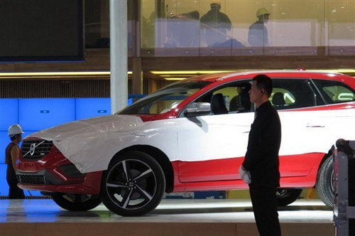 2013上海车展探馆 抢拍沃尔沃改款XC60