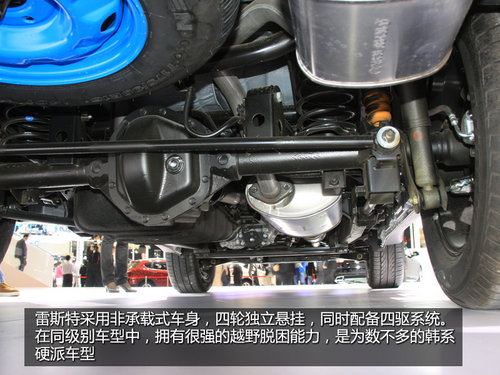 韩系硬派SUV 全新双龙雷斯特RX270实拍